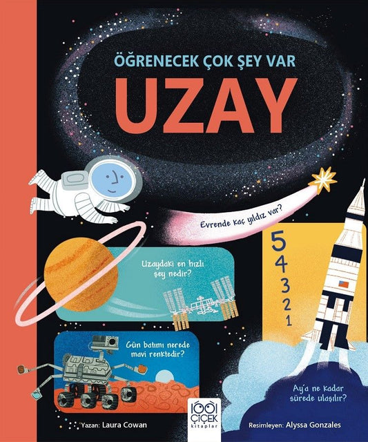 Uzay – Öğrenecek Çok Şey Var - 1001 Çiçek Kitaplar Kitap