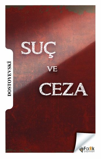 Suç ve Ceza – Fyodor Mihayloviç Dostoyevski – Fark Yayınları – kitap kapağı