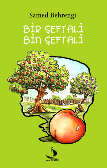 Bir Şeftali Bin Şeftali – Samed Behrengi – Destek Yayınları – kitap kapağı