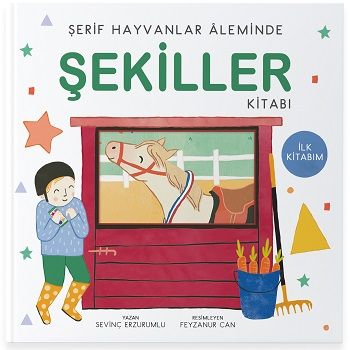 Şerif Hayvanlar Aleminde - Şekiller Kitabı (Ciltli) - Uçan Kitap Kitap