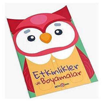 BAYKUŞ-ETKİNLİKLİK VE BOYAMALAR – Adele Constant – Beta Kids – kitap kapağı