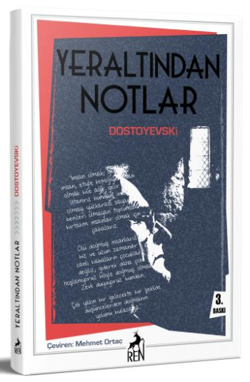Yeraltından Notlar – Fyodor Mihayloviç Dostoyevski – Ren Kitap – kitap kapağı
