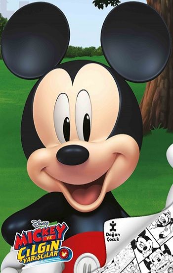 Disney Mickey Yarışları Boyama Kitabı – Doğan Çocuk Kolektif – Doğan Çocuk – kitap kapağı
