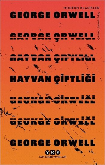 Hayvan Çiftliği – George Orwell – Yapı Kredi Yayınları – kitap kapağı