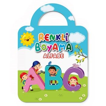 Alfabe - Renkli Boyama – Kolektif – Baloonkids Yayınevi – kitap kapağı