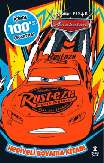 Disney Arabalar 100 Çıkartma Hediyeli Boyama Kitabı – Kolektif – Doğan Çocuk – kitap kapağı