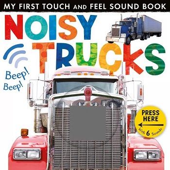 My First Touch and Feel Sound Book: Noisy Trucks (New Edition) - Little Tiger Press Kitap