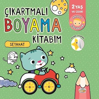 Çıkartmalı Boyama Kitabım-Seyahat – Kolektif – Parıltı Yayınları – kitap kapağı
