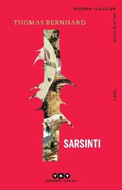 Sarsıntı – Thomas Bernhard – Yapı Kredi Yayınları – kitap kapağı
