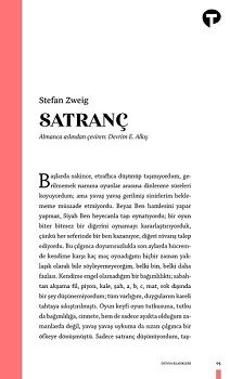 Satranç – Stefan Zweig – Turkuvaz Kitap – kitap kapağı