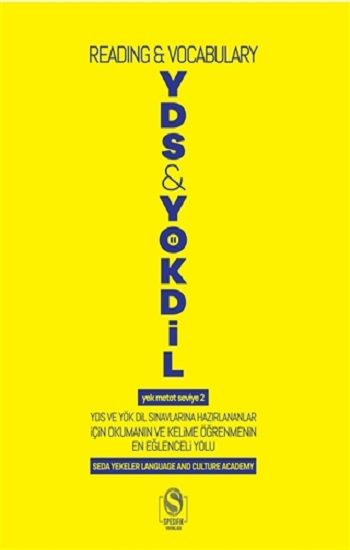 YDS & YÖKDİL (Reading&Vocabulary) - Yek Metot Seviye 2 – Seda Yekeler – Spesifik Yayınları – kitap kapağı