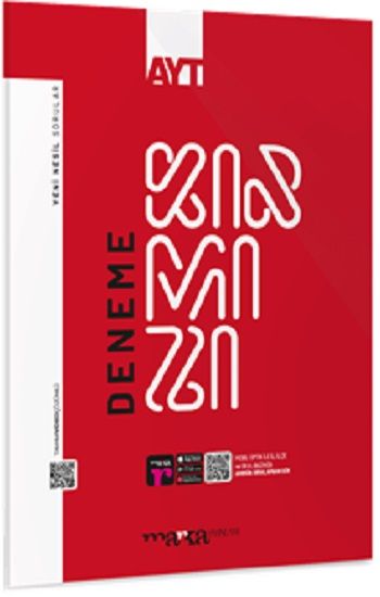 AYT Kırmızı Deneme Yeni Nesil Tamamı Video Çözümlü – Marka Komisyon – Marka Yayınları – kitap kapağı