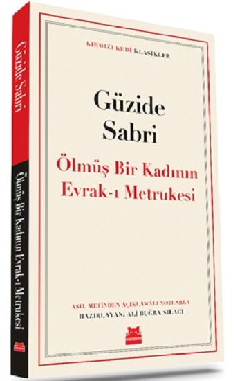 Ölmüş Bir Kadının Evrak-ı Metrukesi - Kırmızı Kedi Yayınevi Kitap