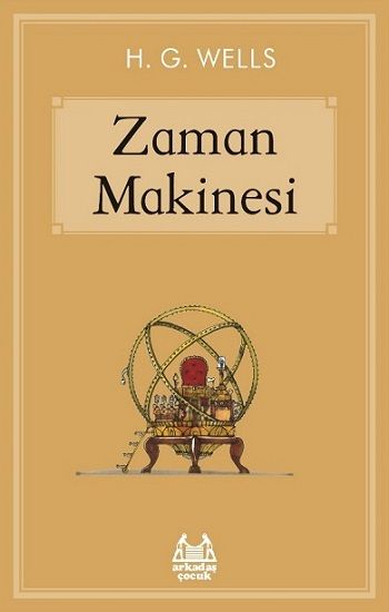 Zaman Makinesi – H.G. Wells – Arkadaş Yayınları – kitap kapağı