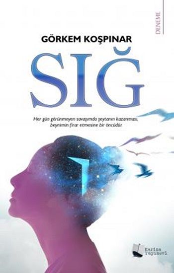 Sığ – Görkem Koşpınar – Karina Yayınevi – kitap kapağı