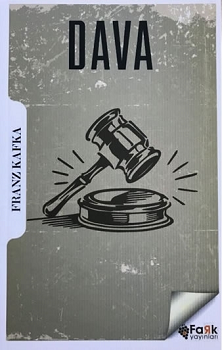 Dava – Franz Kafka – Fark Yayınları – kitap kapağı