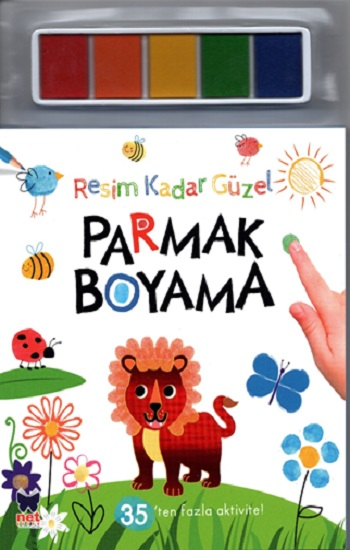 Parmak Boyama-Resim Kadar Güzel - Net Çocuk Yayınları Kitap