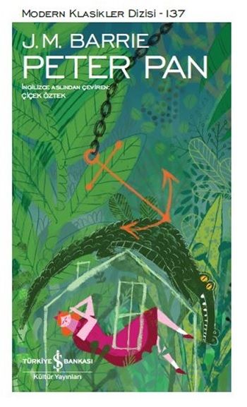 Peter Pan – J. M. Barrie – İş Bankası Kültür Yayınları – kitap kapağı