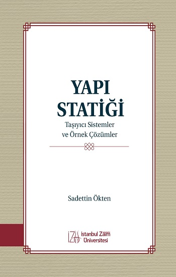 Yapı Statiği - İstanbul Sabahattin Zaim Üniversitesi Kitap