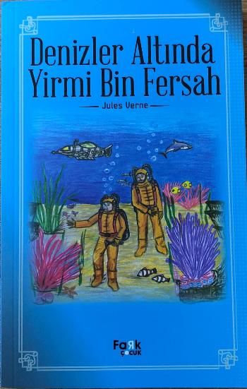 Denizler Altında Yirmi Bin Fersah – Jules Verne – Fark Yayınları – kitap kapağı