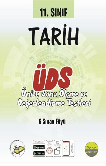 11.Sınıf Coğrafya Ünite Değerlendirme Sınavı (7 Sınav) - Pano Yayınevi Kitap