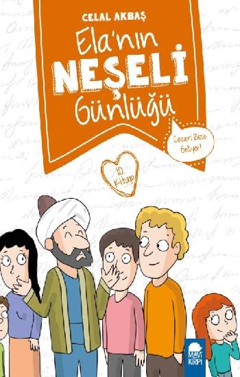 Cezeri Bize Geliyor! – Ela’nın Neşeli Günlüğü – Celal Akbaş – Mavi Kirpi Yayınları – kitap kapağı