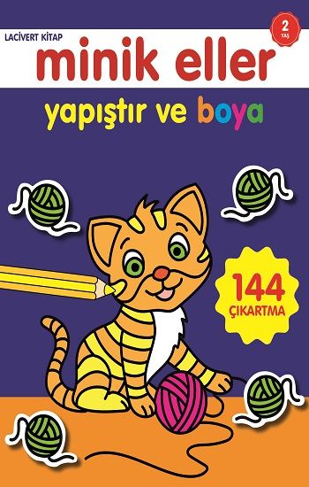 Minik Eller - Lacivert Kitap – Ahmet Altay – 0-6 Yaş Yayınları – kitap kapağı