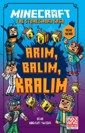 Minecraft- Arım Balım Kralım – Nick Eliopulos & Alan Batson & Chris Hill – X-Libris – kitap kapağı