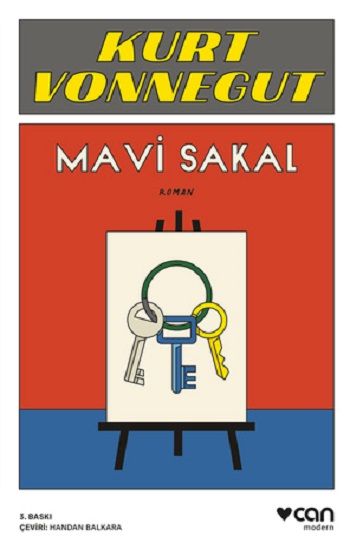 Mavi Sakal – Kurt Vonnegut – Can Yayınları – kitap kapağı