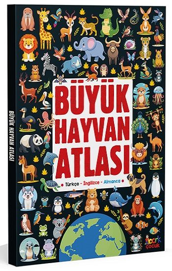 Büyük Hayvan Atlası (Sıvama Kapak) – Kolektif – Bıcırık Yayınları – kitap kapağı