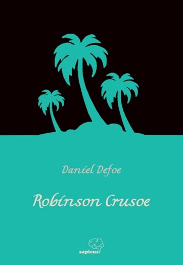 Robinson Crusoe – Daniel Defoe – Sapiens Yayınları – kitap kapağı