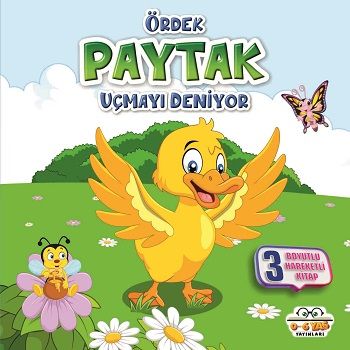 Ördek Paytak Uçmayı Deniyor - Benim Canım Çiftliğim (Sıvama Cilt) - 0-6 Yaş Yayınları Kitap