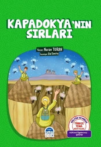 Kapadokya'nın Sırları – Nuran Turan – Martı Çocuk Yayınları – kitap kapağı