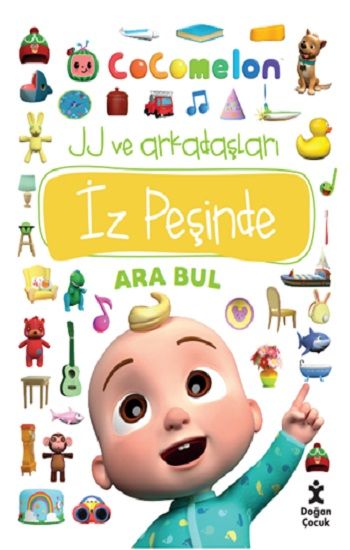 Cocomelon JJ ve Arkadaşları İz Peşinde Ara Bul – Kolektif – Doğan Çocuk – kitap kapağı