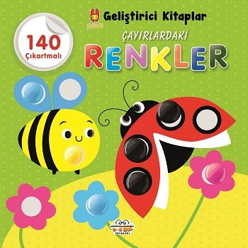 Çayırlardaki Renkler  - Şirin Geliştirici Kitaplar – Barbaros Özcan – 0-6 Yaş Yayınları – kitap kapağı