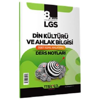 2025 LGS Odak Noktası Din Kültürü ve Ahlak Bilgisi Özet Konu Anlatımı – Marka Komisyon – Marka Yayınları – kitap kapağı