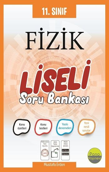 11.Sınıf Liseli Fizik Soru Bankası - Pano Yayınevi Kitap