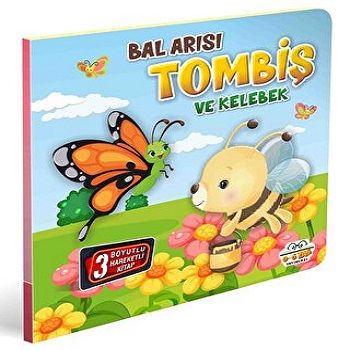Bal Arısı Tombiş ve Kelebek – Kolektif – 0-6 Yaş Yayınları – kitap kapağı