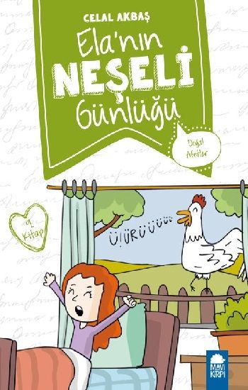 Doğal Afetler – Ela’nın Neşeli Günlüğü – Celal Akbaş – Mavi Kirpi Yayınları – kitap kapağı