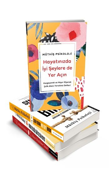 Müthiş Psikoloji 3 Kitap Set Defter Hediyeli - Destek Yayınları Kitap