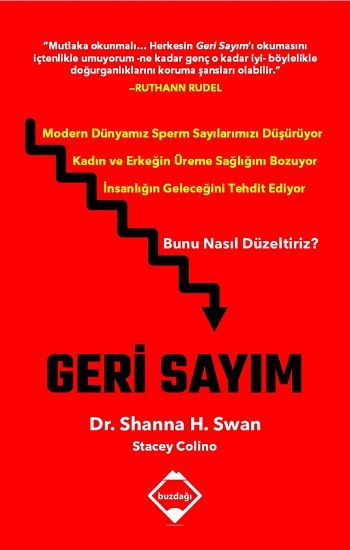 Geri Sayım – Shanna H. Swan & Stacey Colino – Buzdağı Yayınları – kitap kapağı