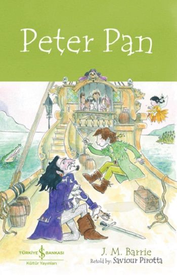 Peter Pan – J. M. Barrie – İş Bankası Kültür Yayınları – kitap kapağı