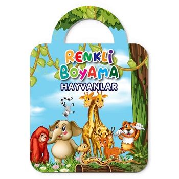 Hayvanlar - Renkli Boyama – Kolektif – Baloonkids Yayınevi – kitap kapağı