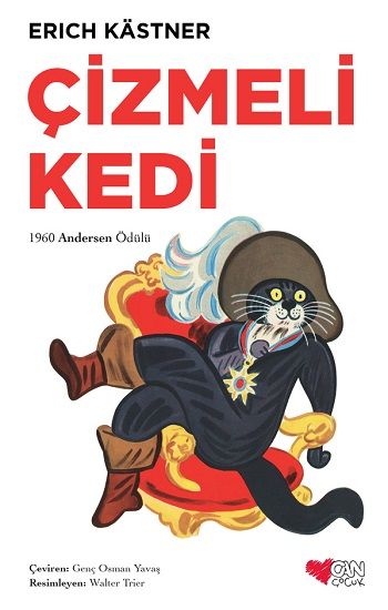 Çizmeli Kedi – Valter Trier – Can Çocuk Yayınları – kitap kapağı