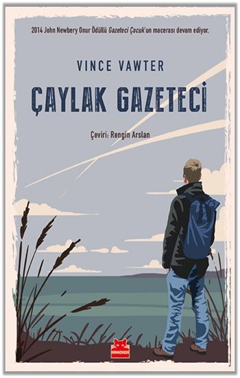 Çaylak Gazeteci – Vince Vawter – Kırmızı Kedi Yayınevi – kitap kapağı