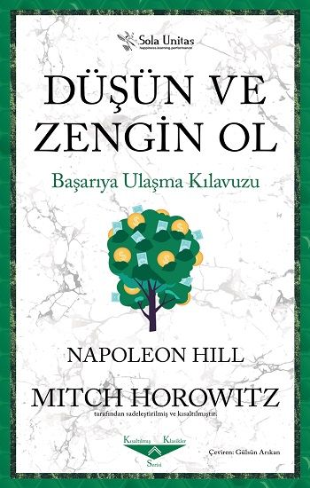 Düşün ve Zengin Ol – Mitch Horowitz & Napoleon Hill – Sola Unitas – kitap kapağı