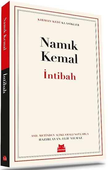 İntibah – Namık Kemal – Kırmızı Kedi Yayınevi – kitap kapağı