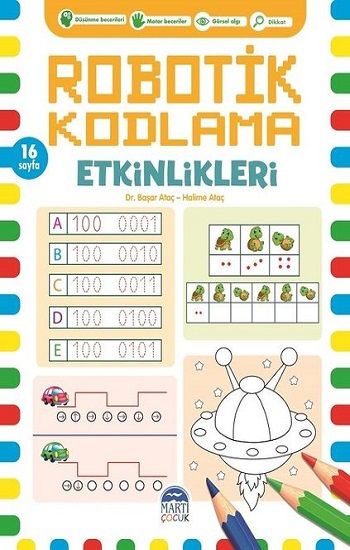 Robotik Kodlama Etkinlikleri - 9 – Martı Çocuk Yayınları Kolektif – Martı Çocuk Yayınları – kitap kapağı