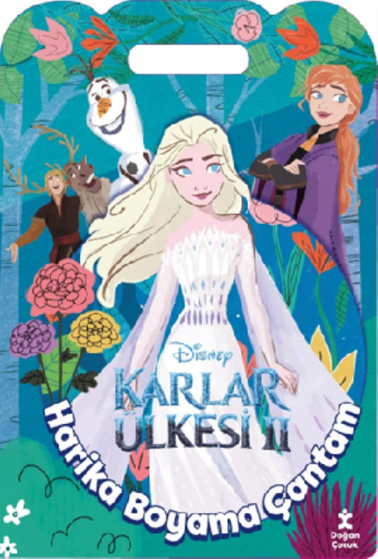 Disney Karlar Ülkesi Harika Boyama Çanta - Doğan Çocuk Kitap