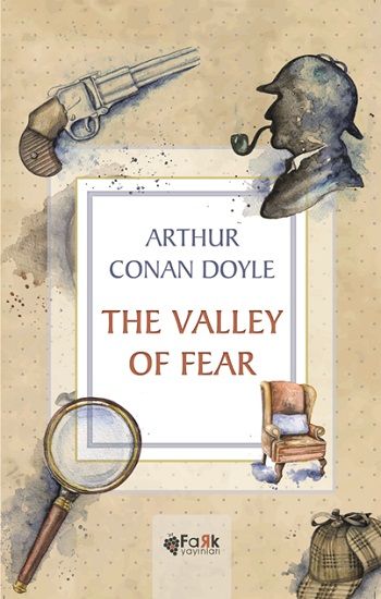 The Valley Of Fear – Arthur Conan Doyle – Kırmızı Ada Yayınları – kitap kapağı